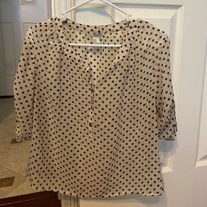 I Love H81 (Forever 21) Polka Dot Blouse